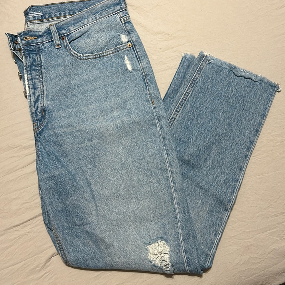 Old Navy Extra High Rise Sky-Ho Straight Women’s Jeans TALL